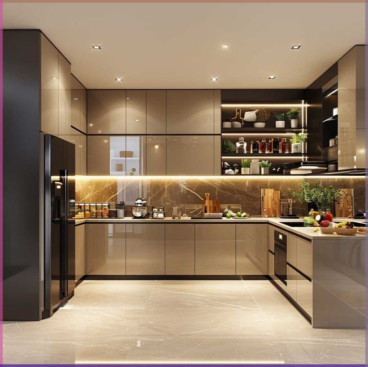 L-Shaped Kitchen 1